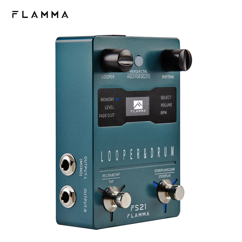 Flamma  FS21 Pedal Drum Machine Looper