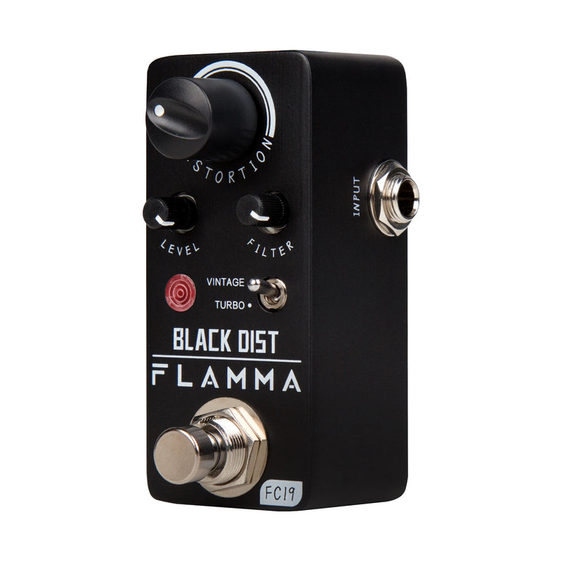 Flamma FC19 Black Dist Pedal de Distorção