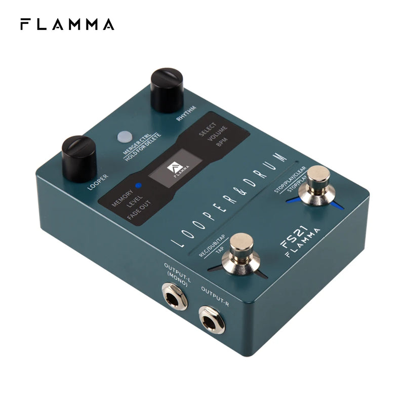 Flamma  FS21 Pedal Drum Machine Looper