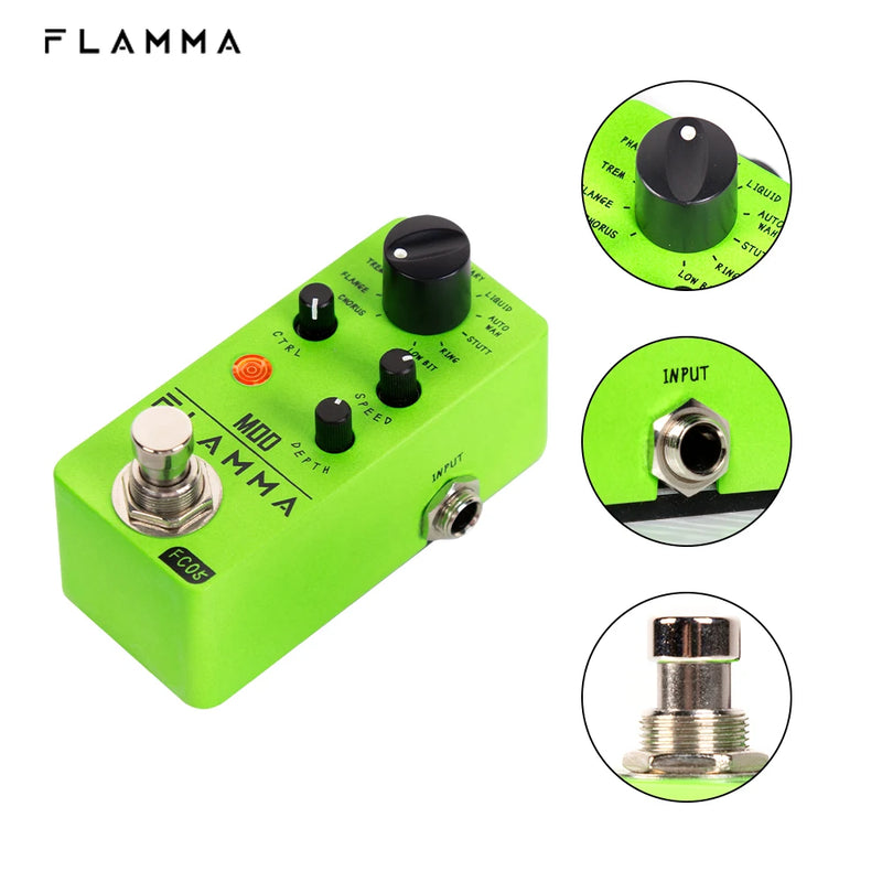 pedal flamma modulação pra guitarra